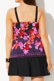 Primrose High Neck Tankini Top With Skirt