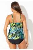 Fresh Leafy Tankini Set
