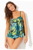 Fresh Leafy Tankini Set