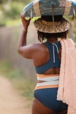  Crop-Bikini-Sets mit fließendem Rückenausschnitt